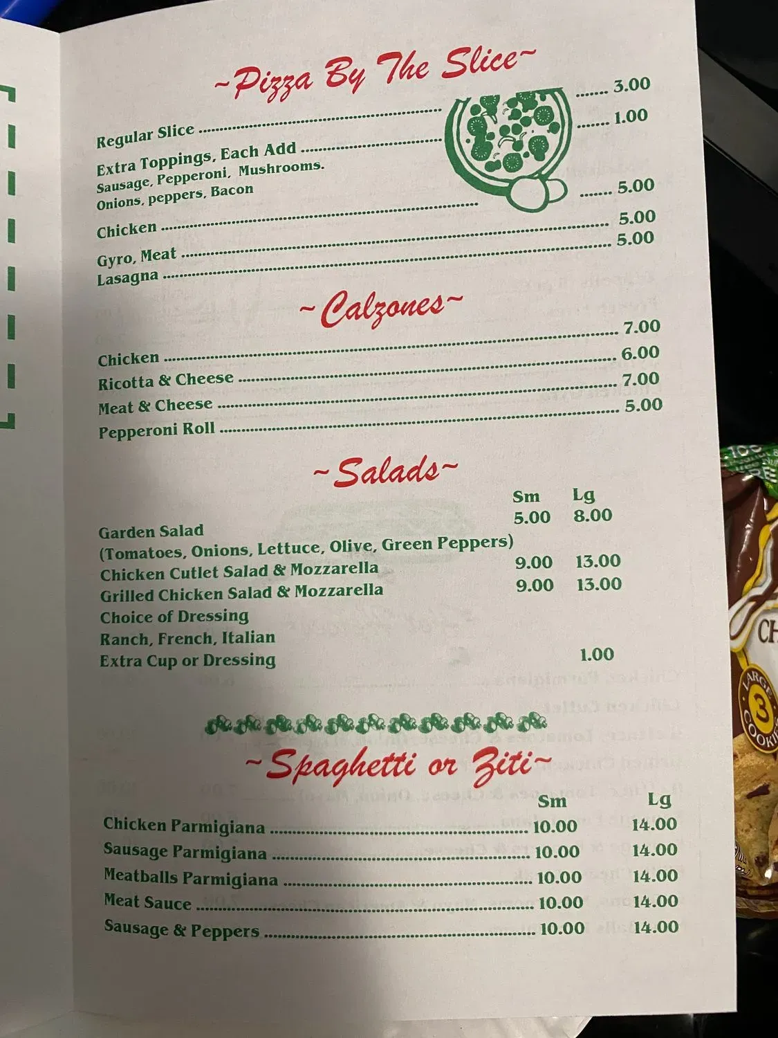 Menu 4