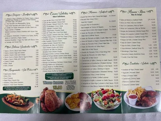 Menu 4