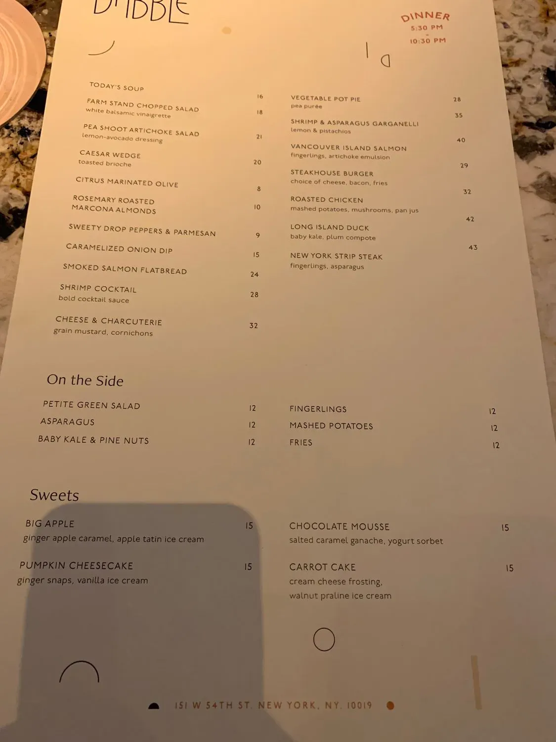 Menu 4