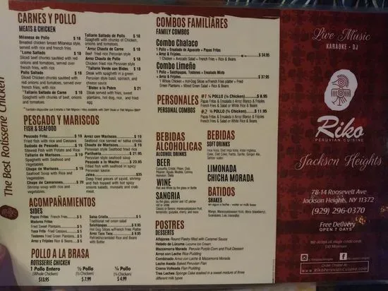 Menu 6