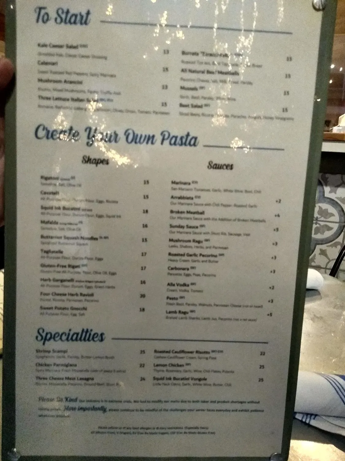 Menu 6