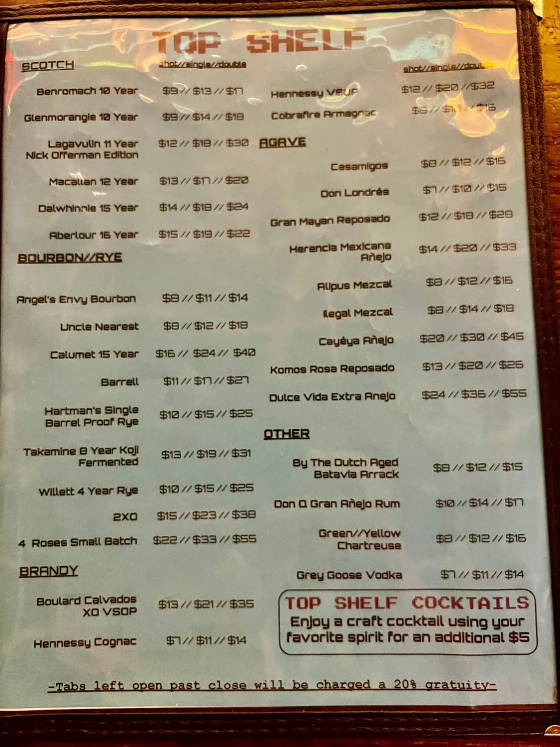 Menu 3