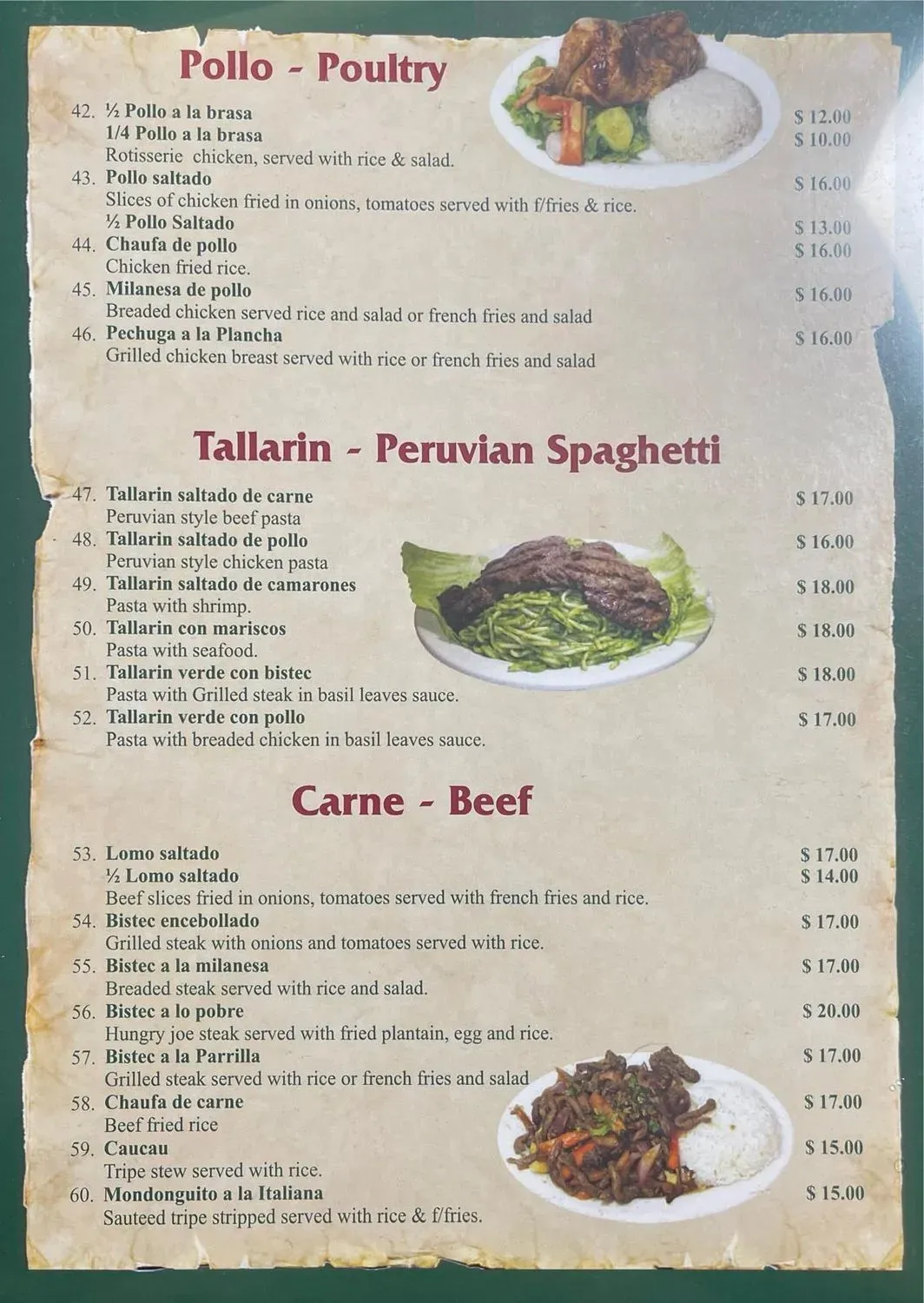 Menu 3