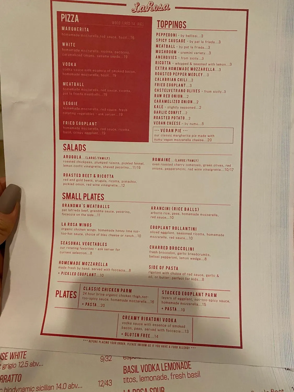 Menu 4