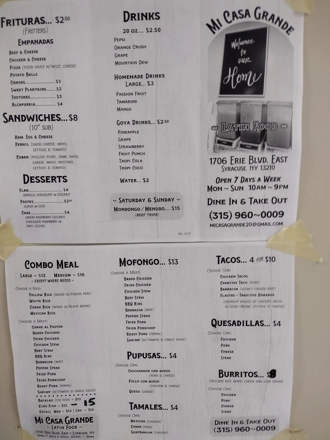 Menu 4