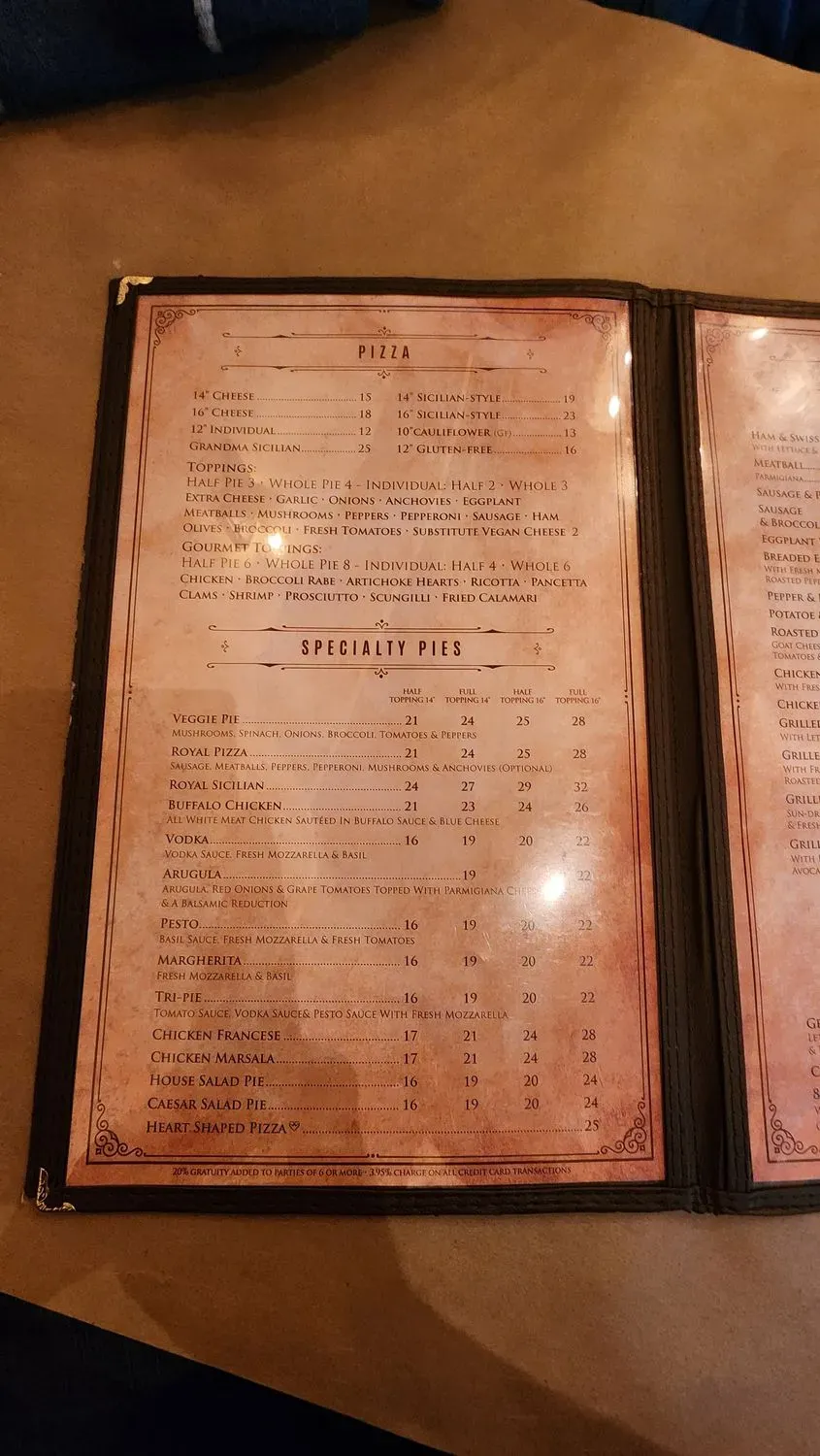 Menu 6