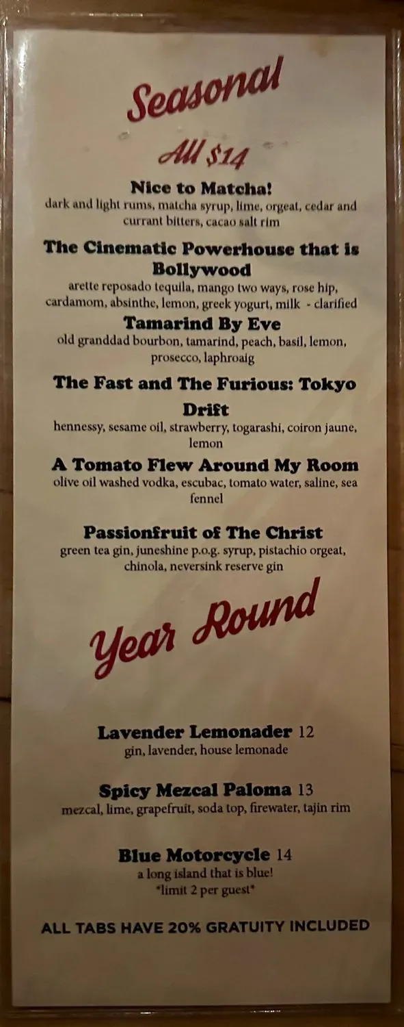 Menu 6