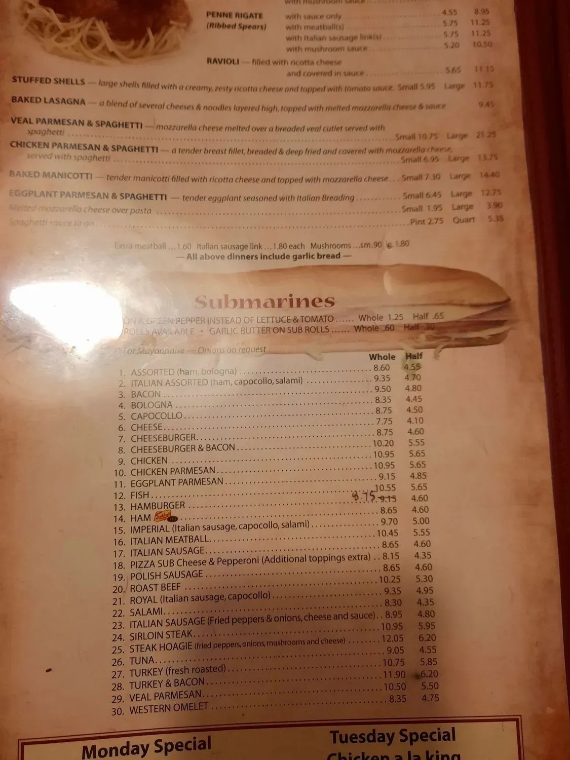 Menu 3