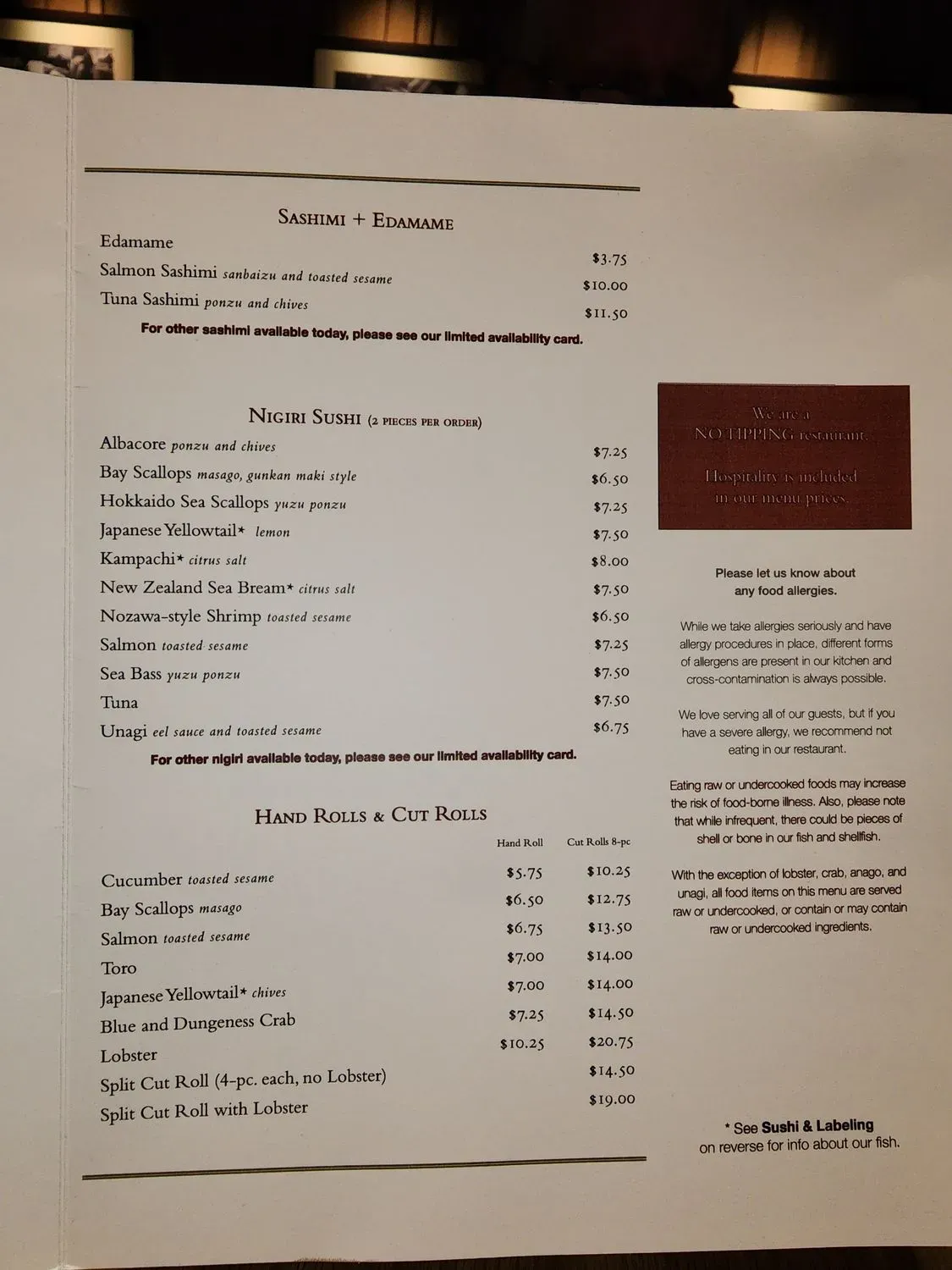 Menu 3