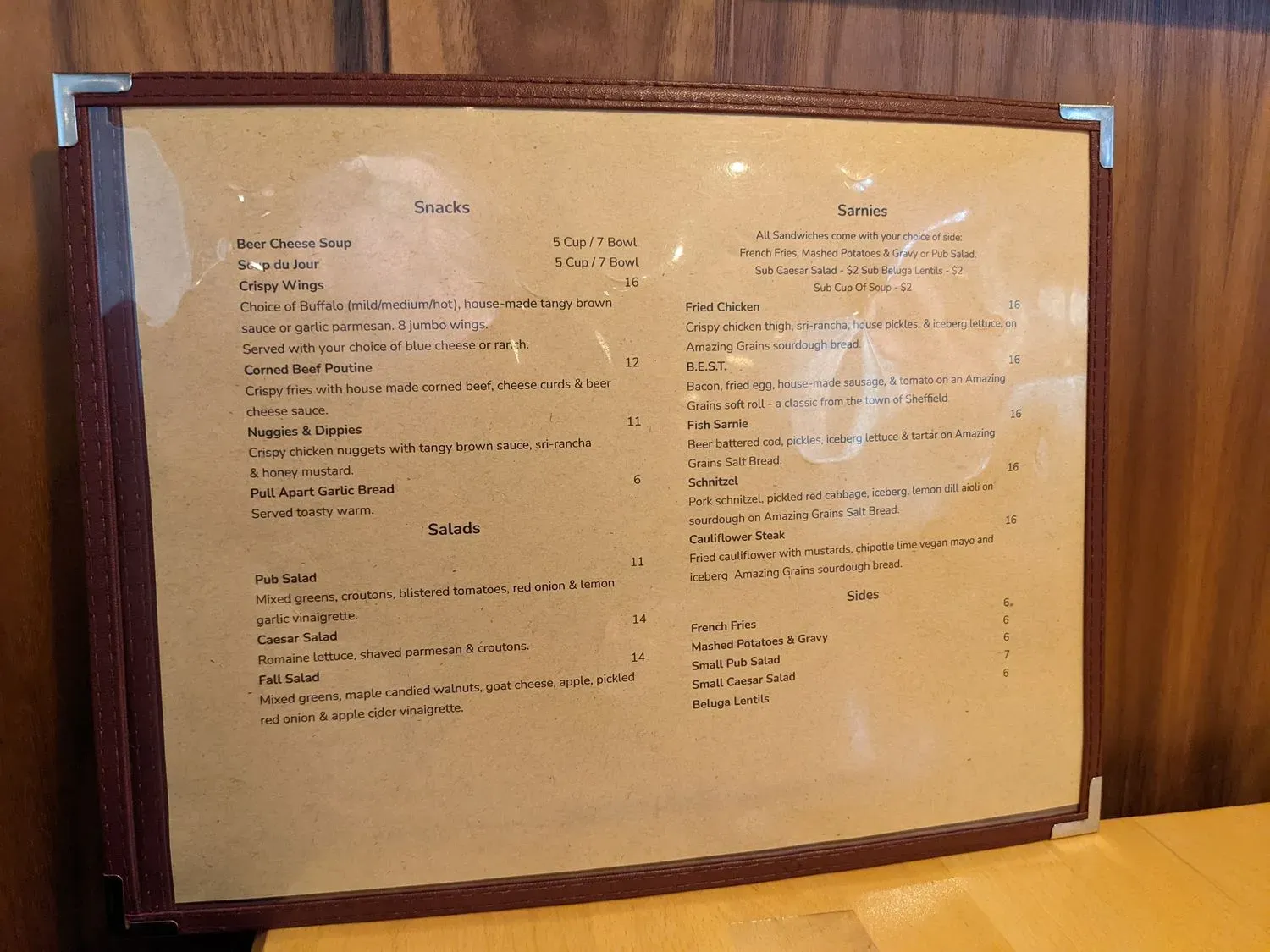 Menu 3