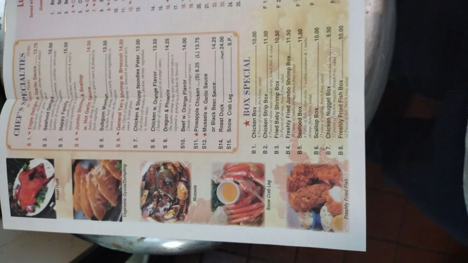 Menu 6