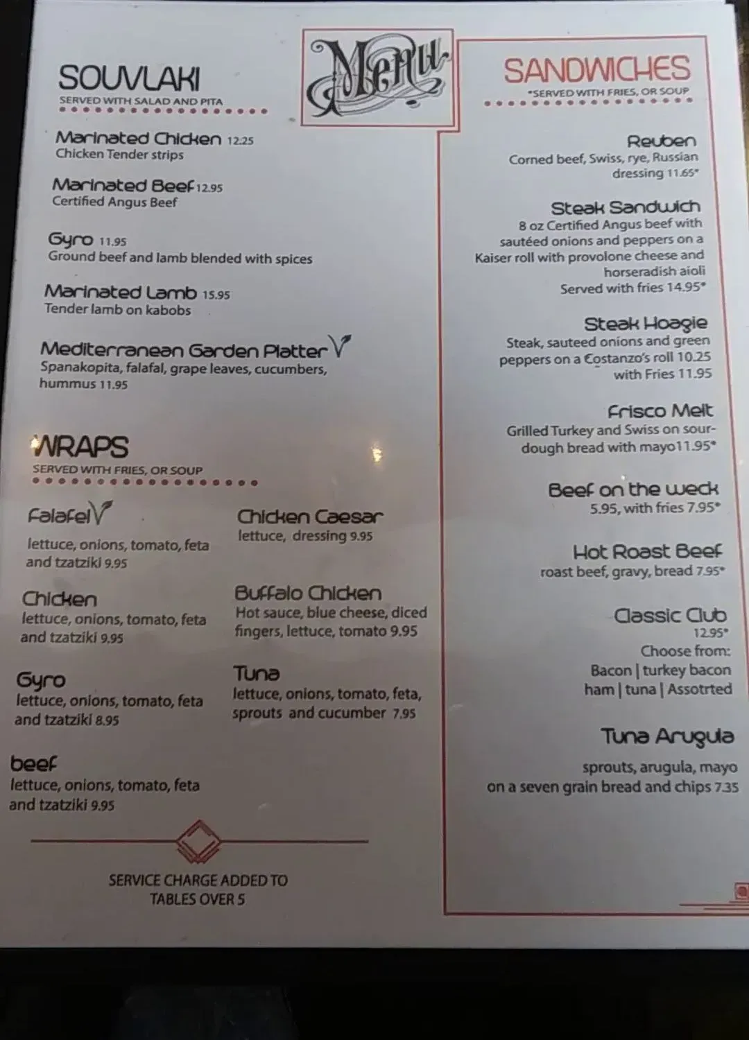 Menu 3