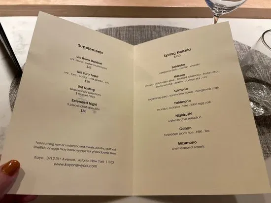 Menu 6