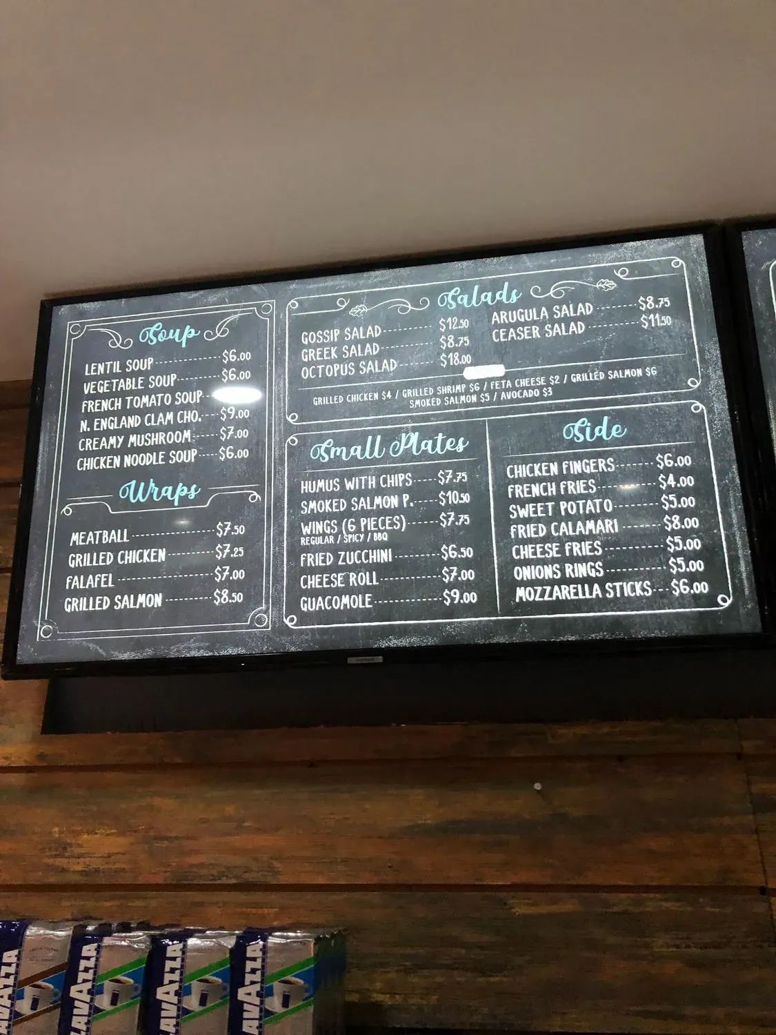 Menu 6