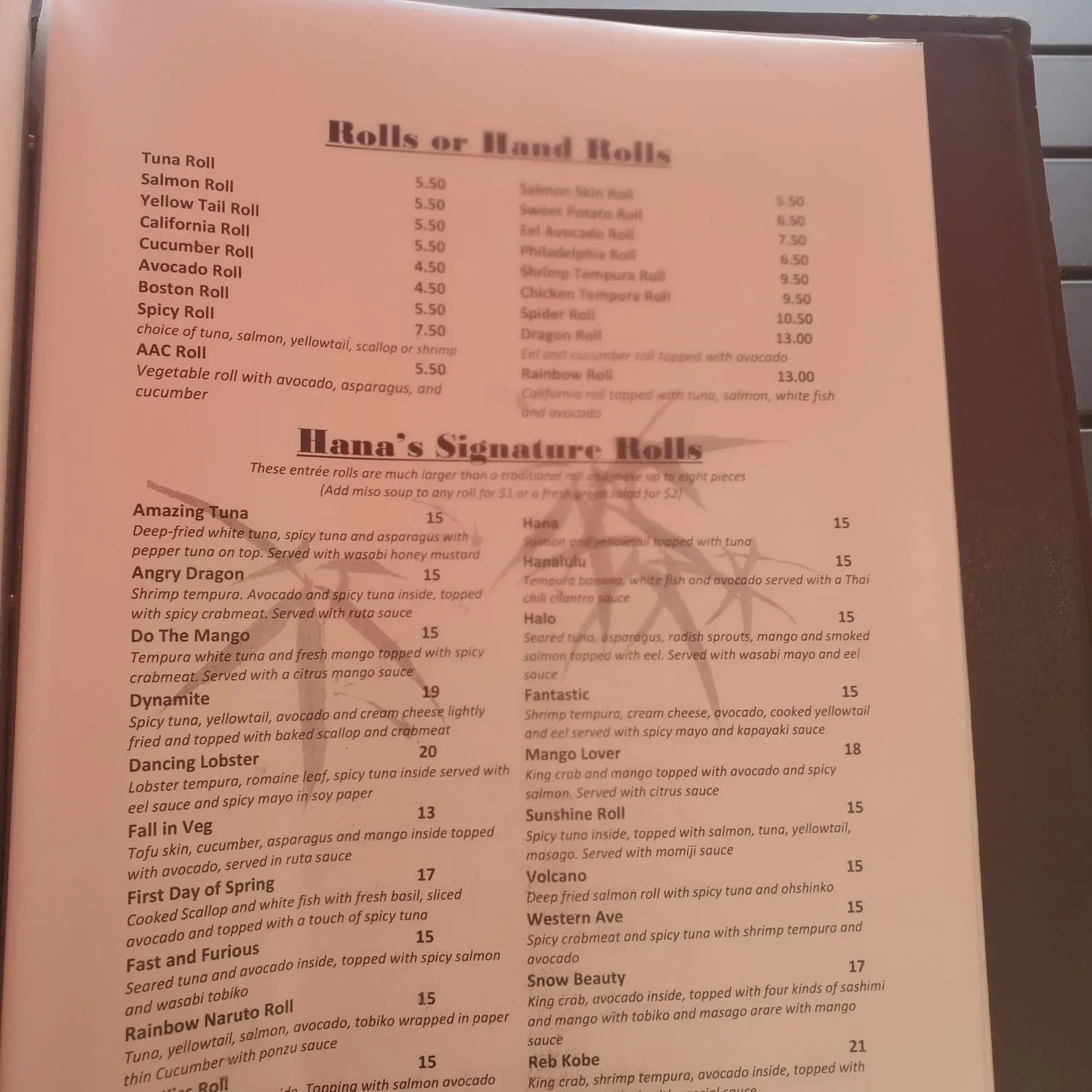 Menu 3