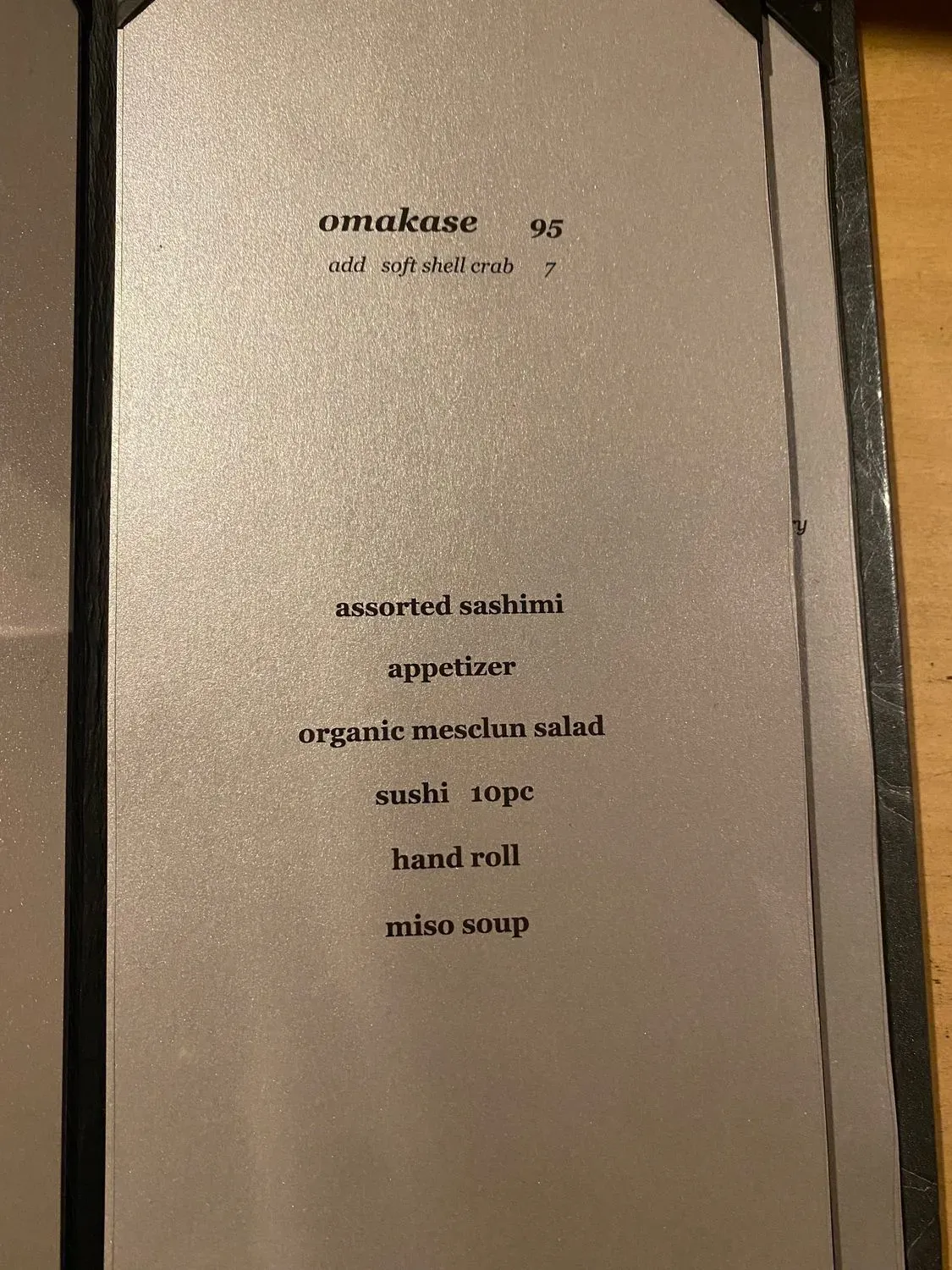 Menu 3