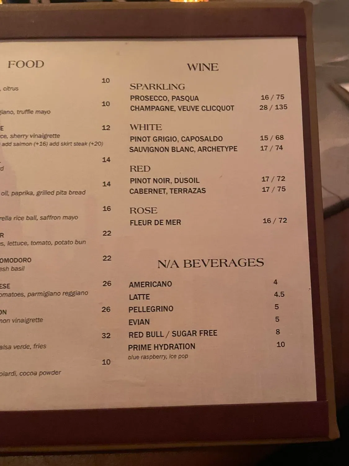 Menu 3