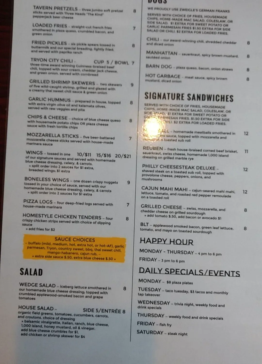 Menu 3