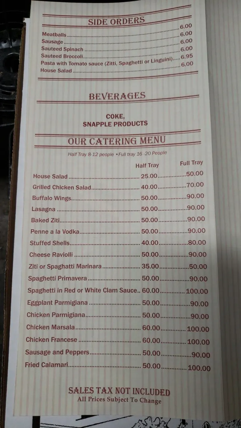 Menu 6