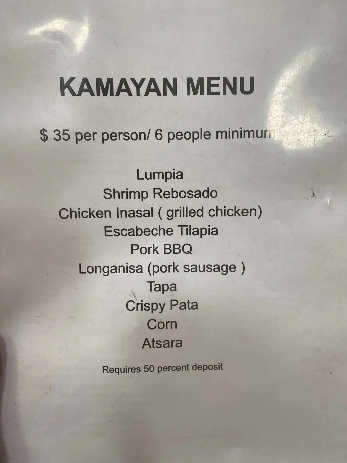 Menu 4