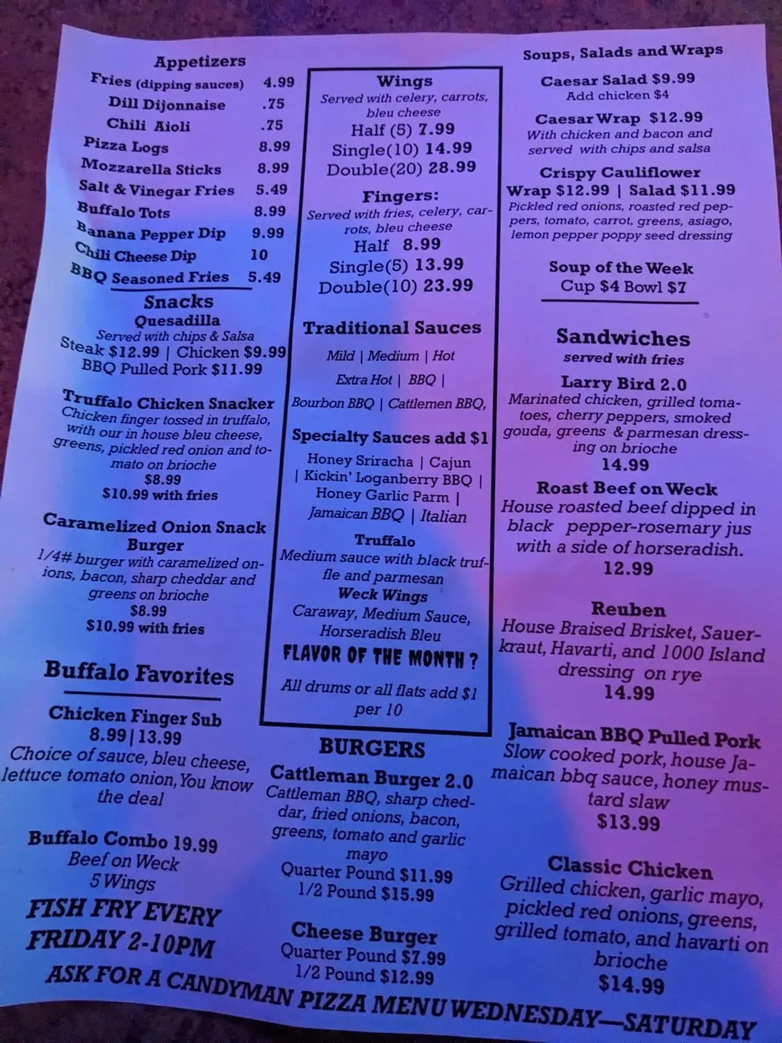 Menu 3