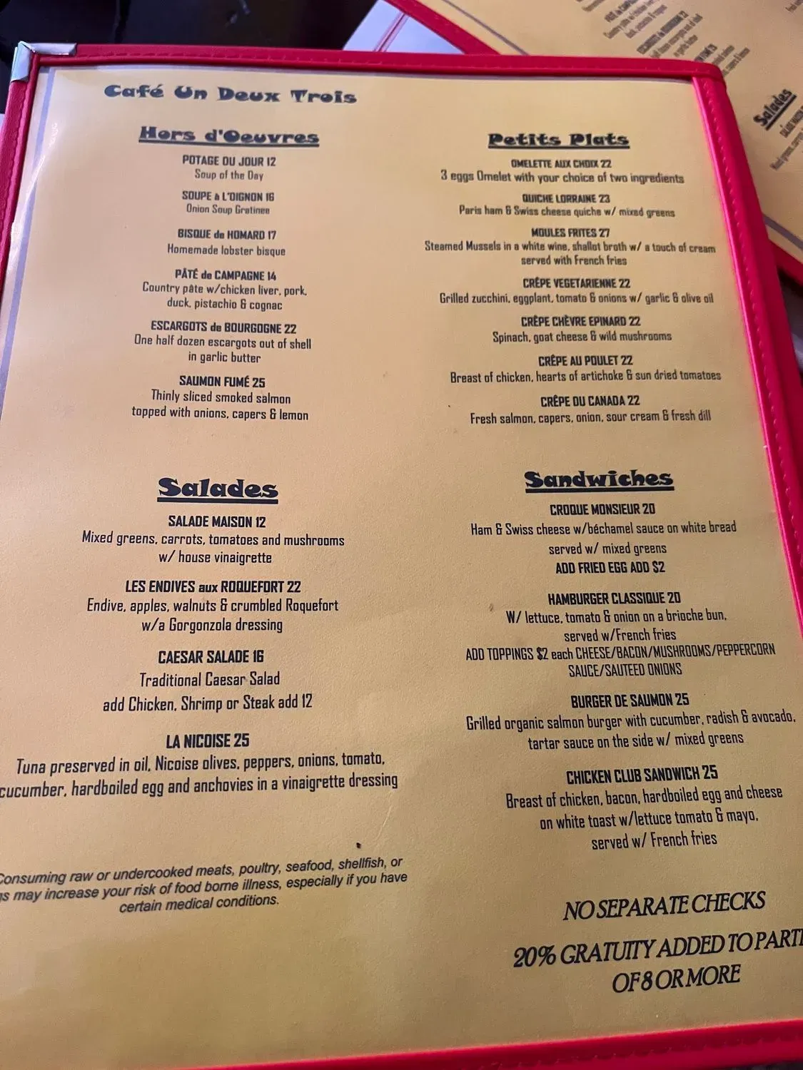 Menu 6