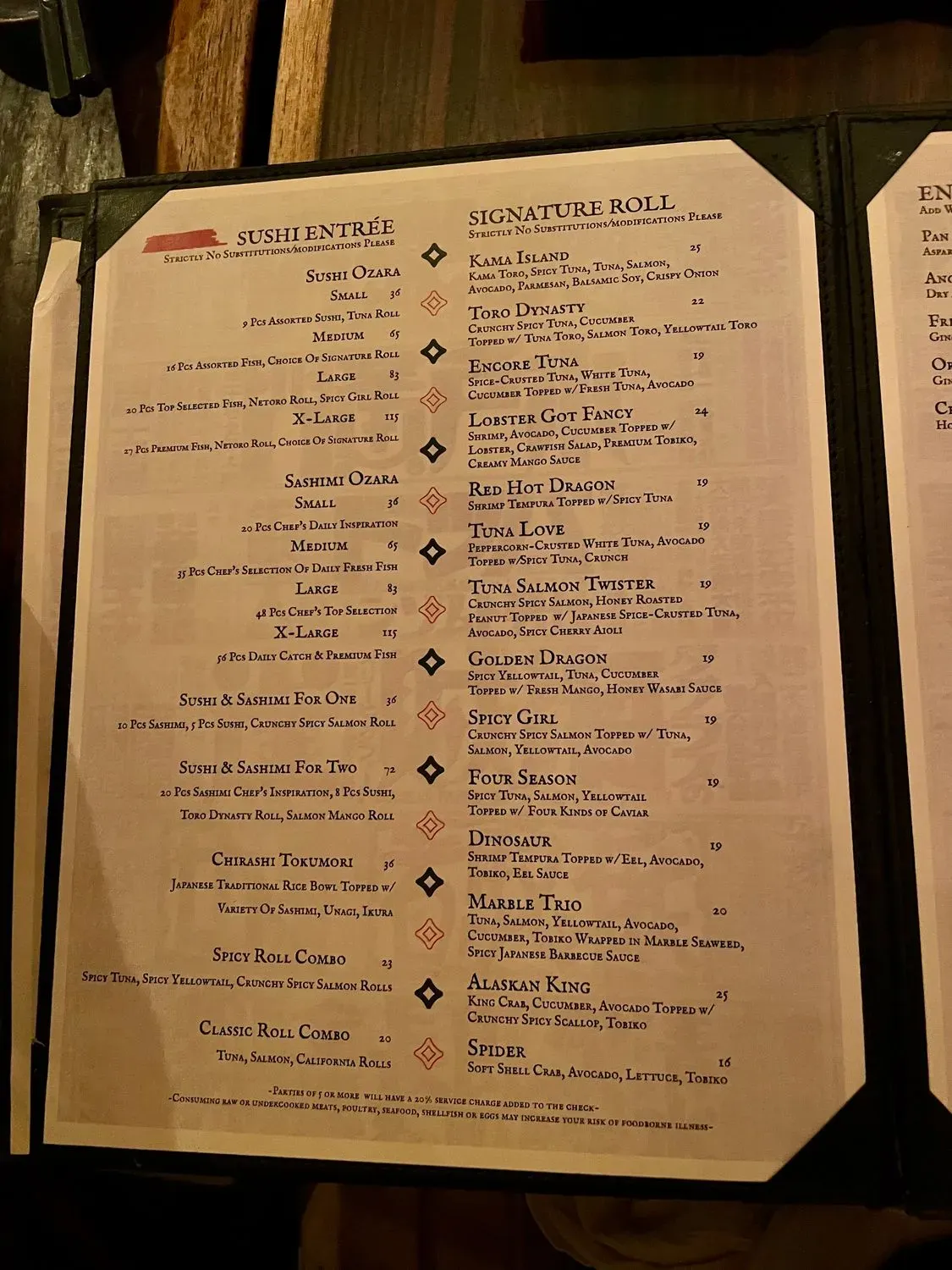 Menu 6