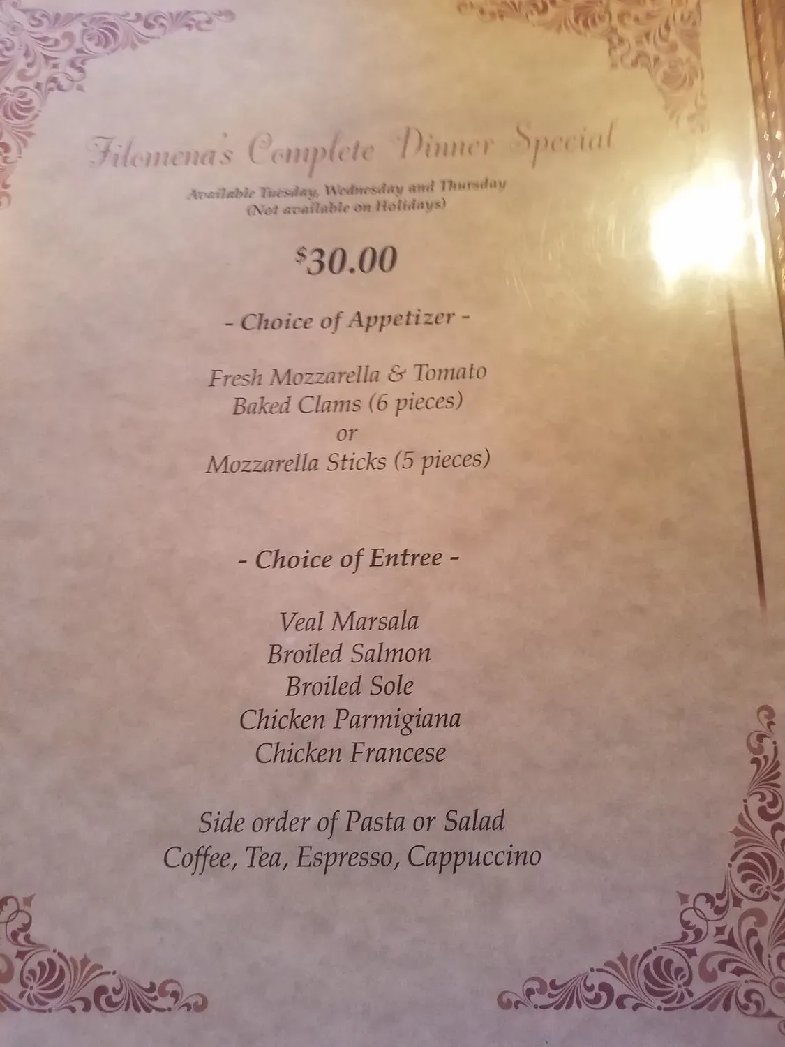 Menu 3