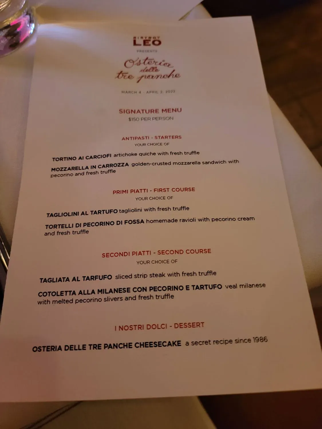 Menu 4