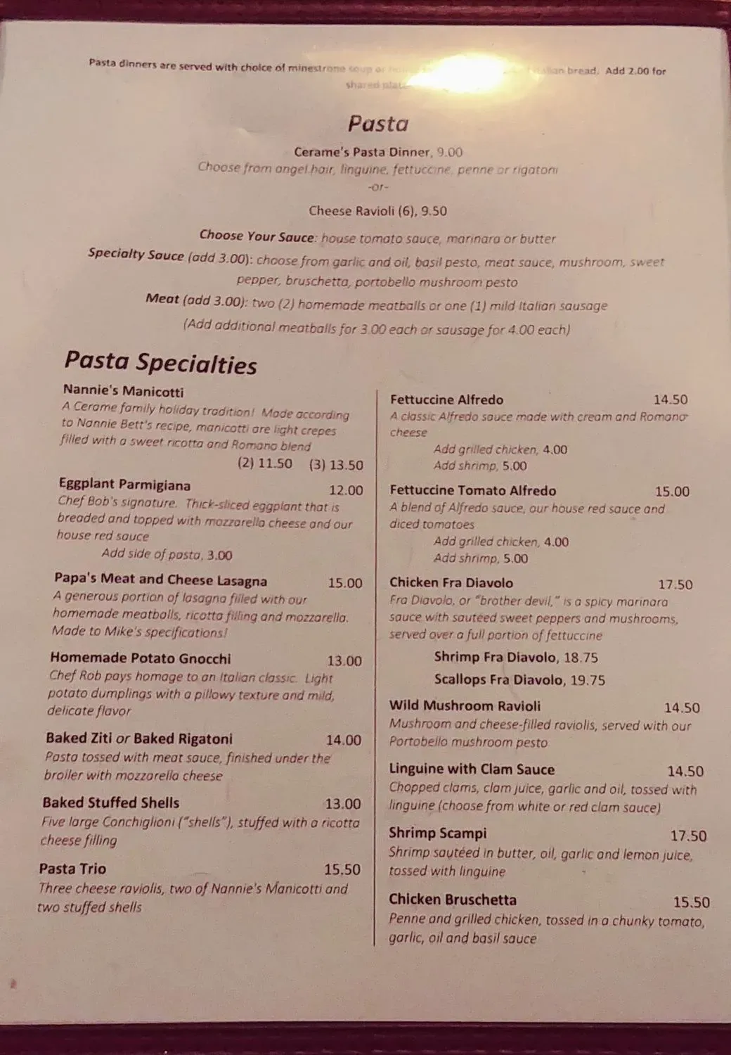 Menu 3