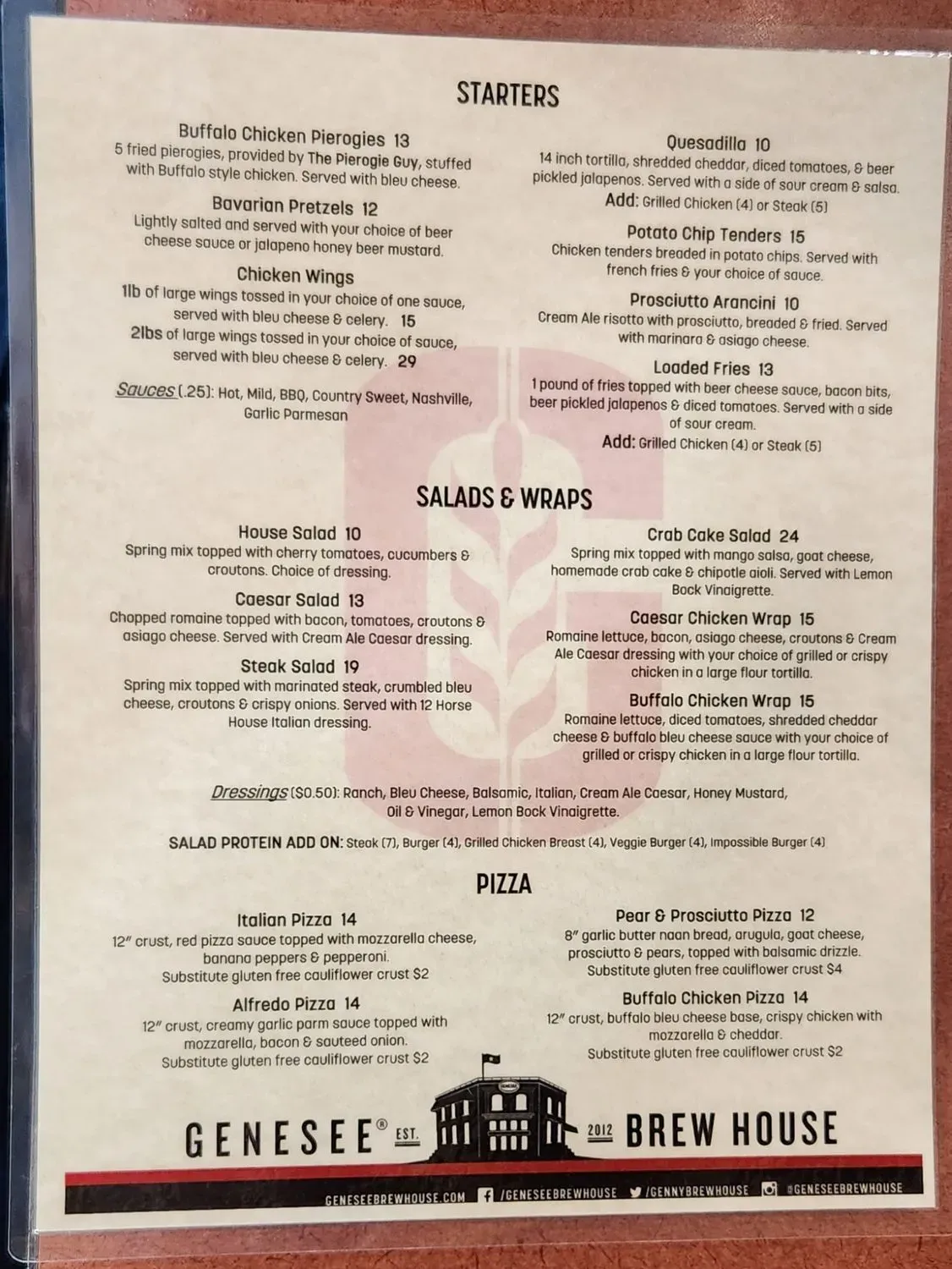 Menu 4