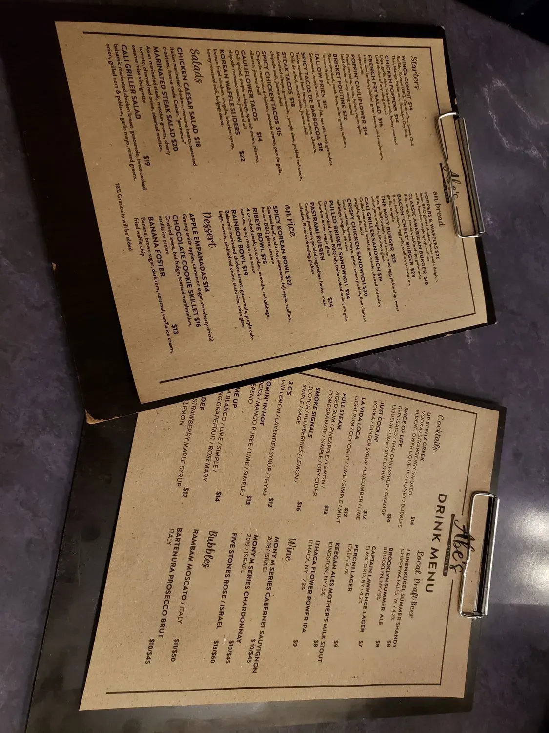 Menu 6