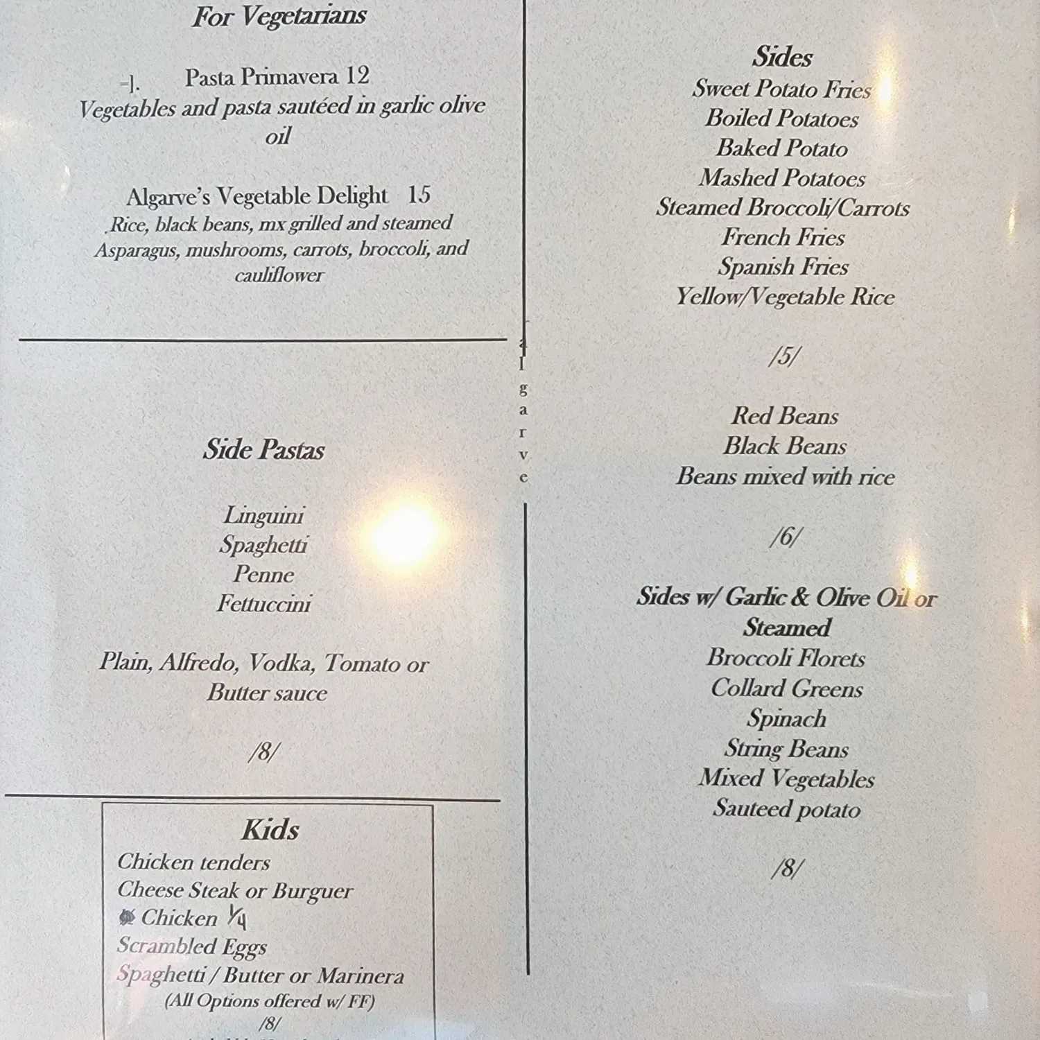 Menu 3