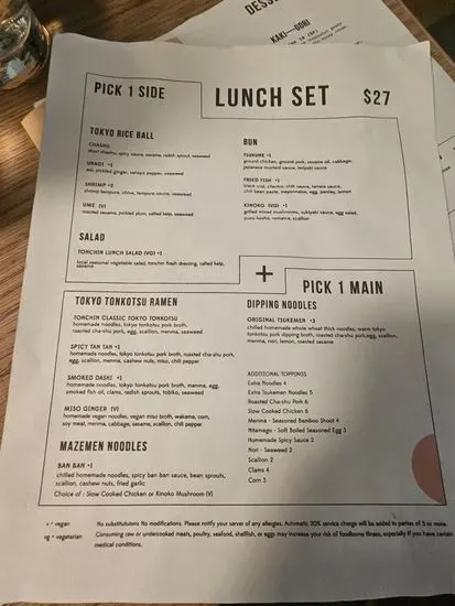 Menu 6