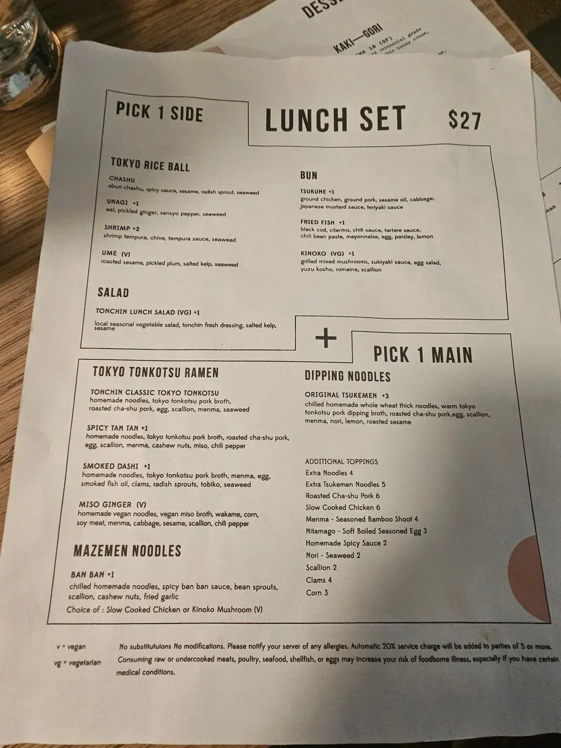 Menu 6