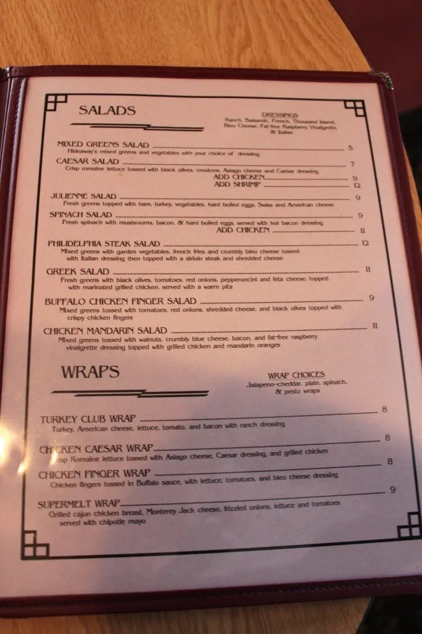 Menu 4