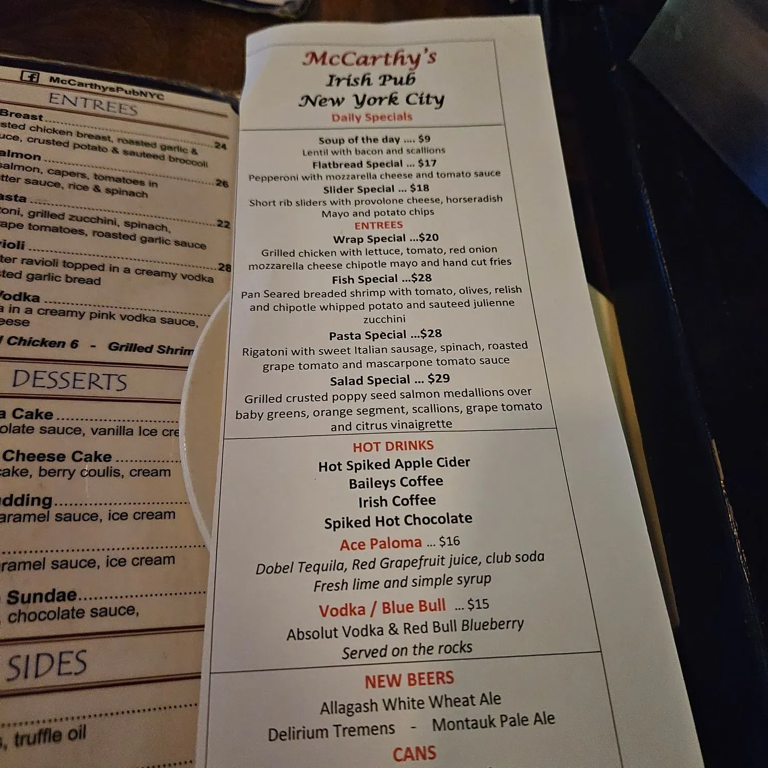 Menu 4