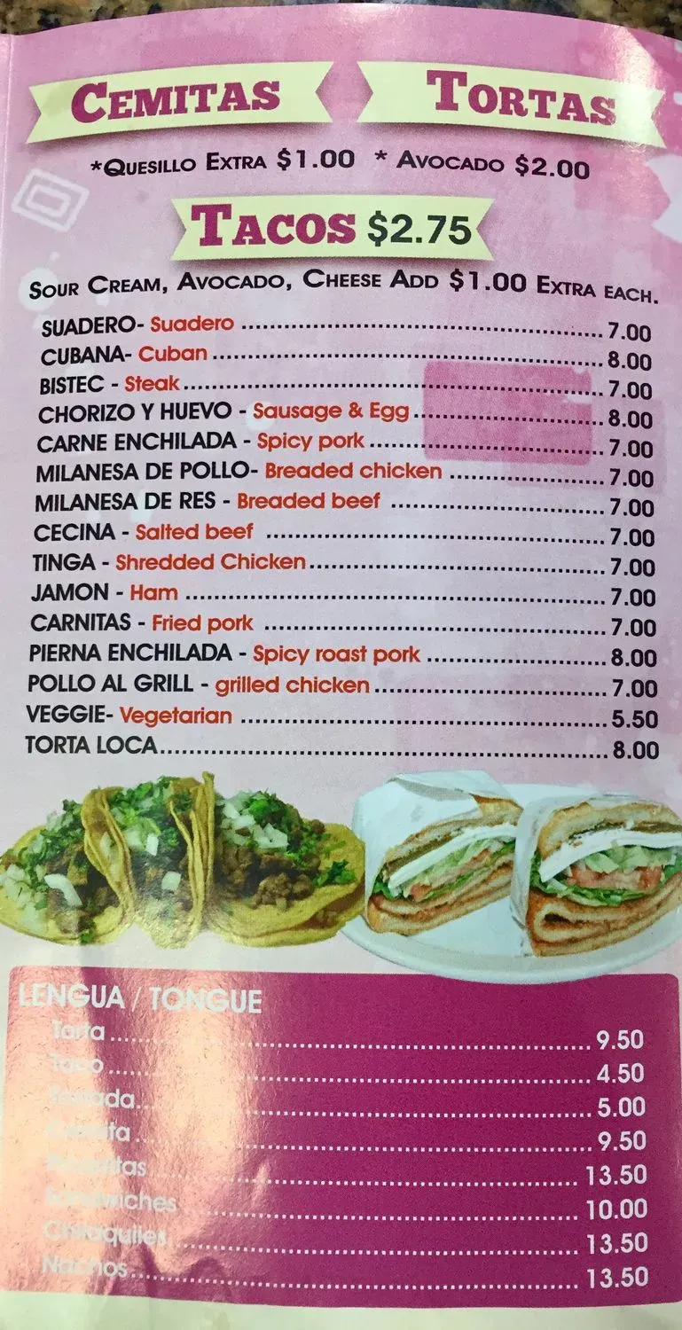 Menu 3