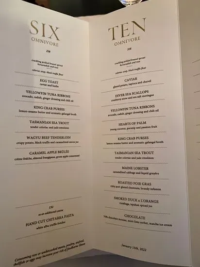 Menu 4