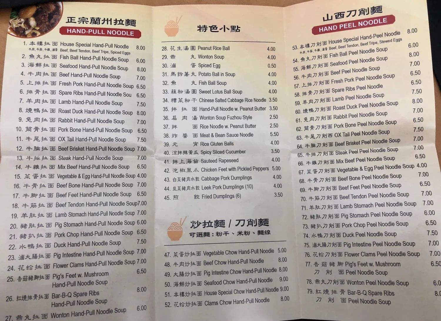 Menu 4