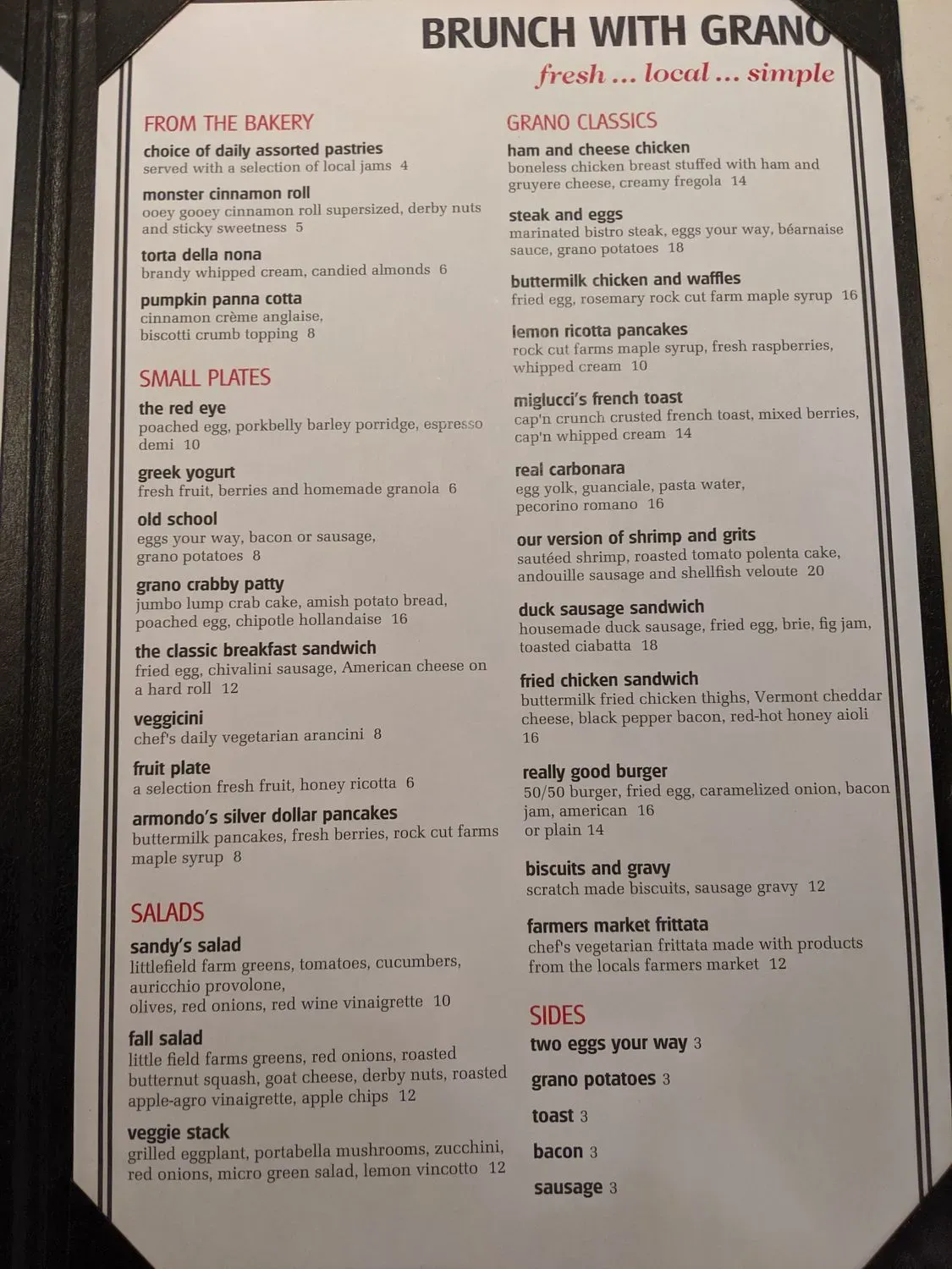 Menu 4