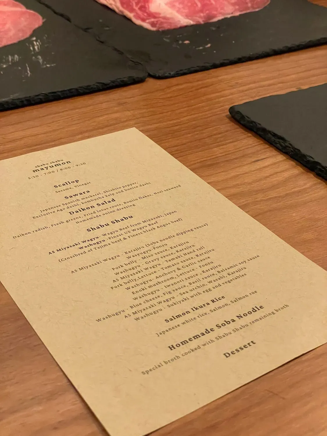 Menu 4