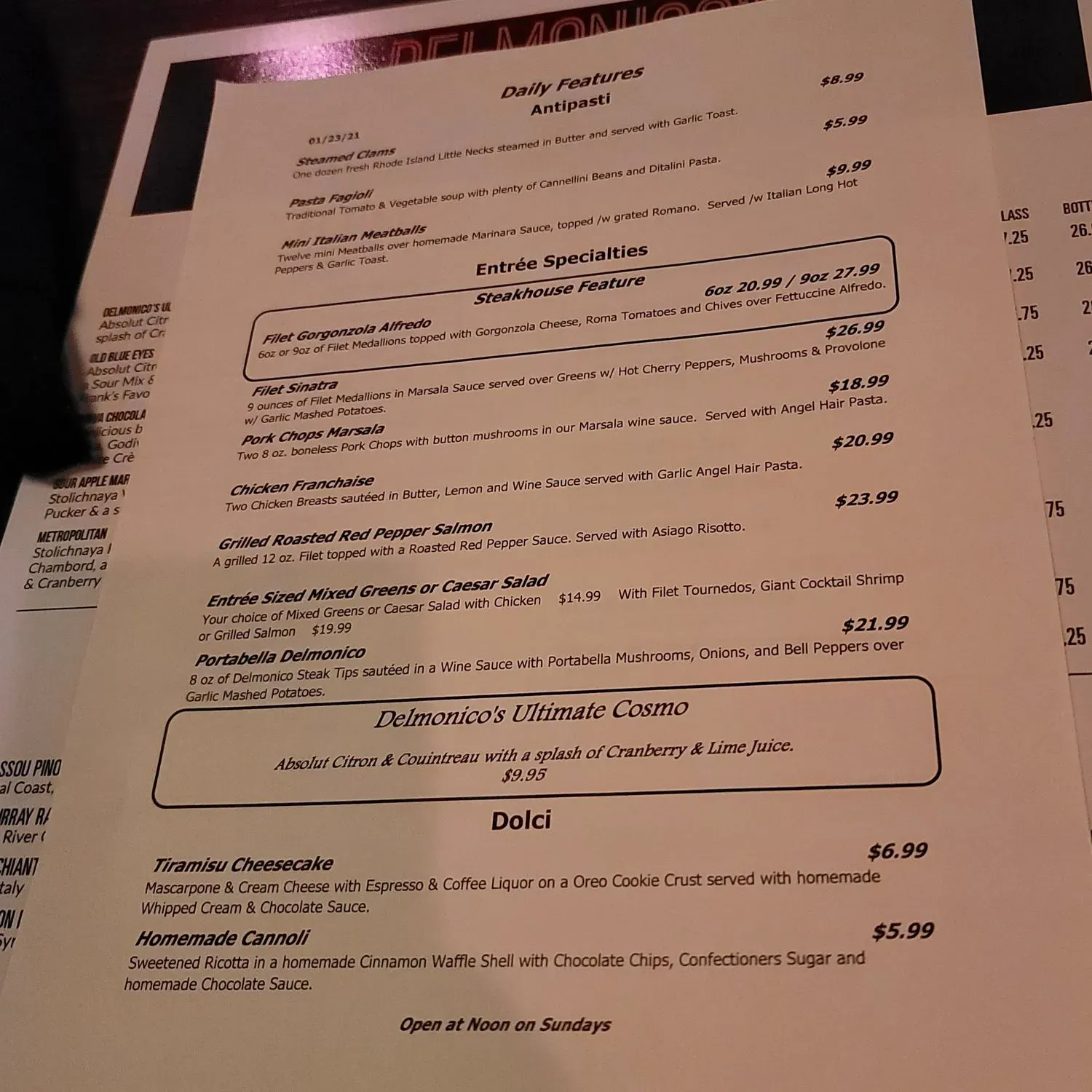 Menu 6