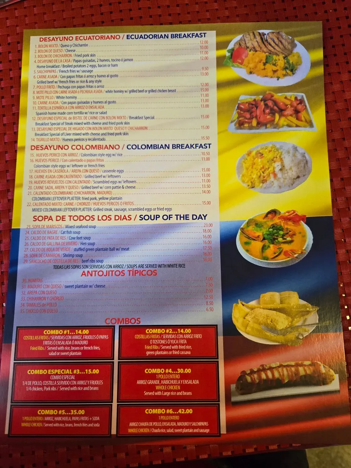 Menu 4