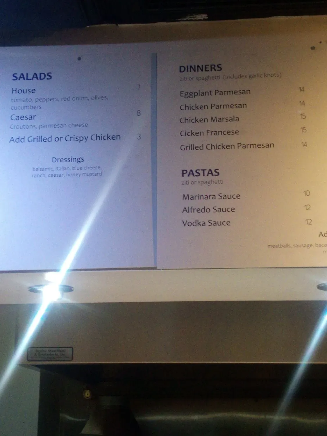 Menu 3