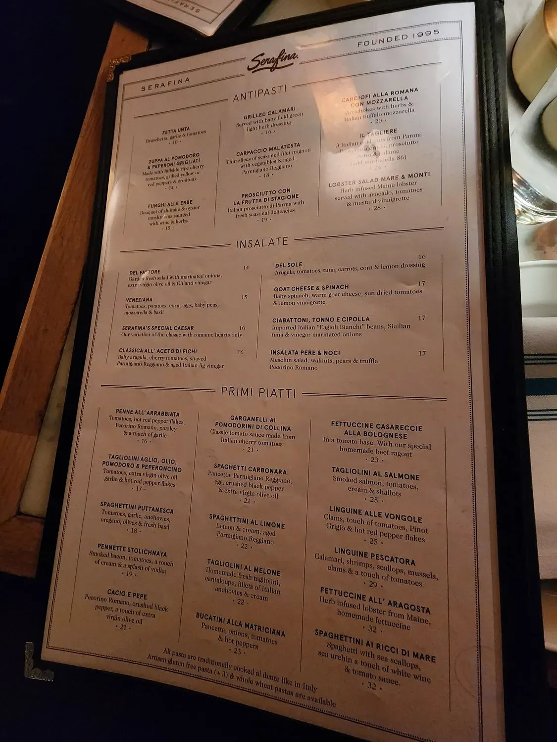 Menu 4