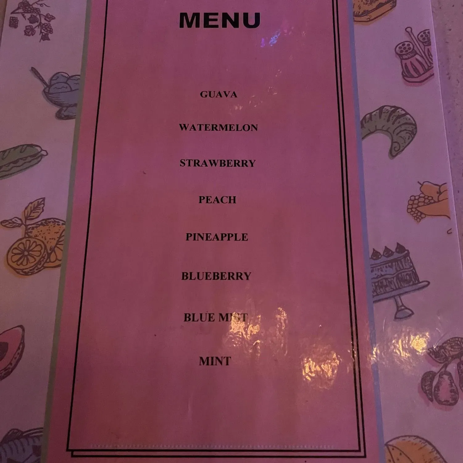 Menu 3