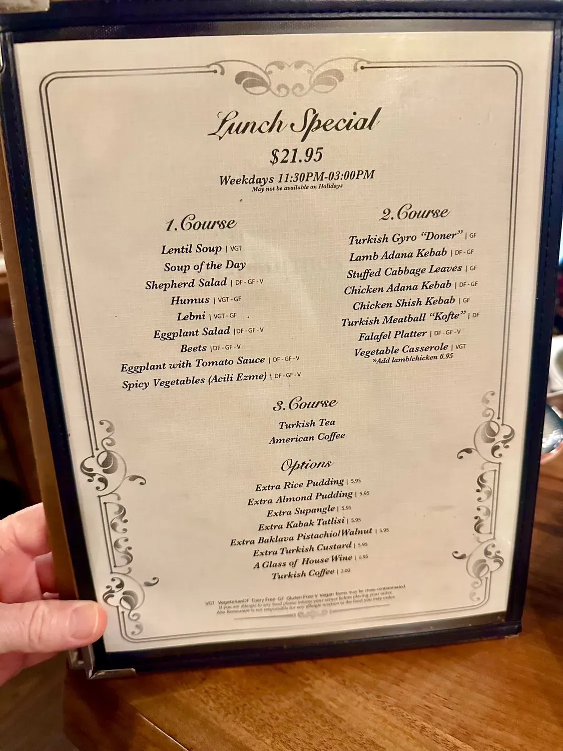 Menu 4