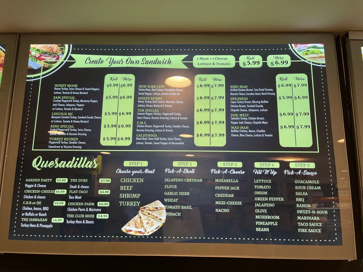 Menu 3