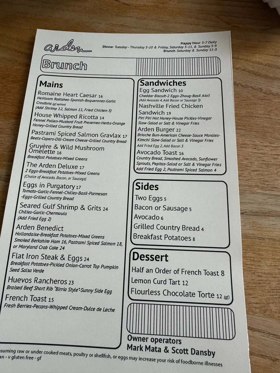 Menu 3